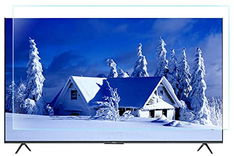 AIZYR Anti-Glare/Anti Blue Light/Anti Scratch TV Screen Protector Filter Film for 75-85 inch Display Anti-Reflection Rate Up to 90%, for SHARP, SONY, SAMSUNG, Hisense, LG Etc,77inch 1722x993mm