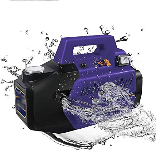 1886PSI Electric Pressure Washer 1.85GPM Power Washer 1800W High Pressure Washer Cleaner Machine with Spray Head Hose Reel Brush Induction Motor Self-Priming Car Washing Machine