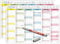 TOBJA abwischbarer Wandkalender 2026 A4 - Bunter Jahresplaner 2026 abwischbar, inkl. Stift. Tafelkalender 2026, Robuster Kalender A4 (abwischbar +1 Stift)