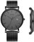 BUREI Klassische Massgeschneiderte Herrenuhren, ultradinnes Gehauseminimalistisches analoges Zifferblatt mit Datumsanzeige, Japanisches Quarzwerk personalisierte Armbanduhr