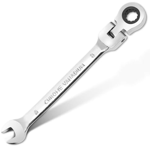 JOISIDE Chiave Combinata a Cricchetto 8 mm,Chiavi Inglesi Combinazione Ruotare(72 Denti, Acciaio al Cromo Vanadio)