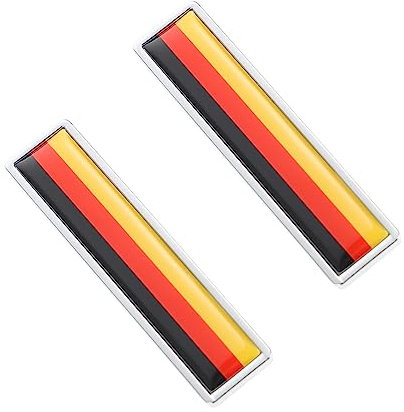 LIFKOME Autoaufkleber Flagge Aufkleber Metall Auto Aufkleber Auto Karosserie Dekorative Aufkleber - Dauerhaft