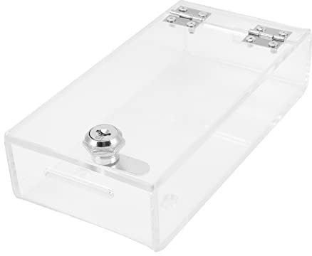 VILLFUL Kasten Aufbewahrungsbox für Taschen abschließbare Boxen handy locker handy sperrbox Kabel Handyhülle Aufbewahrungskiste Halterung Mitarbeiter Telefon Acryl