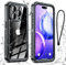 Aekyiwot Handyhülle für iPhone 15 Pro Max Hülle, IP68 Wasserdicht Schutzhülle für iPhone 15 Pro Max Hülle, 360 Grad Full Case Stoßfest Sturzfest, Schwarz