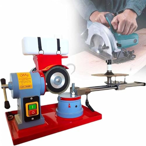 Circular Saw Blade Sharpener Scraper Device - Sanding Machine Grinding Blower for Circular Saw Blade
