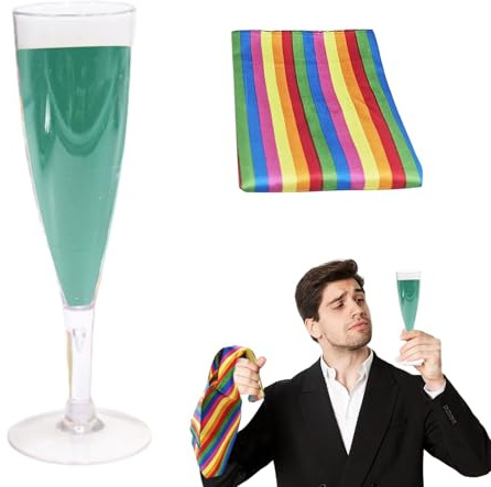 Liquid Color Change Magic Props - Lustige professionelle Zaubertrick Bühnenshow-Requisite - Innovative magische Requisiten, magische lustige Zaubertricks für Hochzeitsfeiern
