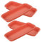 Gogogmee 4 Bandejas para Macetas A Prueba De Fugas Y Sin Plástico Bandejas Antigoteo para Macetas Decoración Interior Y Exterior Accesorio Moderno para El Hogar Color Rojo Ladrillo