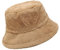 Eigso Unisex breite Krempe Fuzzy Eimer Hut für Frauen Männer Vintage weichen Plüsch pelzigen Eimer Hüte für Frau Mann