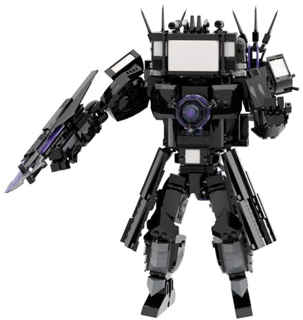 SIUVEY Titan TV-Mann, Kameramann, Drillman, Clockman, Speakman - Upgrade Baustein-Set, Sammlergeschenk (733)