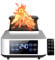 POCDOKYZ Sèche-Linge électrique 1500 W, Mini sèche-Linge, télécommande + stérilisation et Purification + séchage chronométré, Chauffage Rapide des vêtements et des Chaussures,White