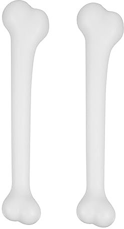 JOINPAYA 2stücke Halloween Knochen Requisiten Gruselige Kunststoff-Dekorationen Für Halloween-Partys Schaurige Knochen-Accessoires Für Unvergessliche Feiern