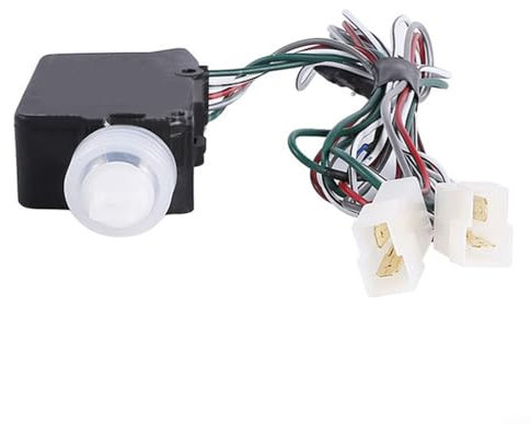 URPIZY Türverriegelungsaktuator Zentralverriegelung Für Mercedes Sprinter 1996-2006 Vito W638 1996-2003,1997-2006 Ersatz OEM 0018002475 2D0959775C Schwarz ABS