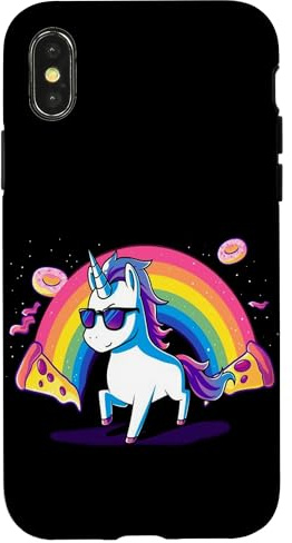 Mystic Unicorn And Treats Case for iPhone X/XS