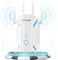 COTDLNK 2025 WLAN Repeater WLAN Verstärker 1200Mbit/s WiFi Booster 5GHz & 2,4GHz Dual Band Wireless Internet Booster mit Ethernet-Anschluss, einfache Einrichtung, EU-Stecker