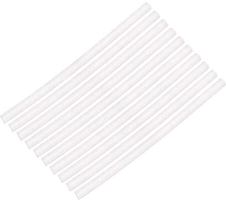 Heißklebestifte, 50-teiliges DIY-Klebestift-Set, weißer Klebstoff for Holz, Metall, Glas, Papier