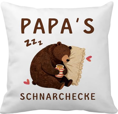 Nudoraw Papa Geschenk Vatertag Bester Papa Geschenke Geburtstag Kissenbezug 45x45 Vater Geschenke für Väter von Tochter Geschenk zum Einzug Valentinstagsgeschenk Weihnachten Herrentag Kissenbezüge