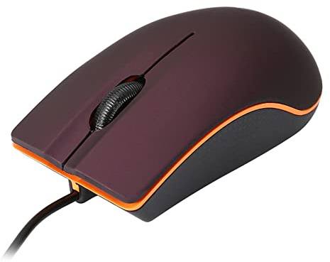 Ratones ópticos portátiles USB 3D con cable para juegos, 1200 DPI para negocios, viajes, hogar, escuela, regalo, óptico con cable para laptop
