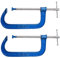2X Extra Large 200mm Cast Iron G Clamps