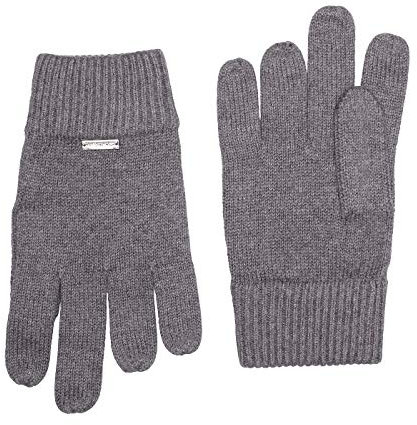 Calvin Klein Herren BASIC KNITTED GLOVES Handschuhe,per pack Grau (GREY P01),Medium (Herstellergröße:M-L)