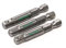Barnwell Pack of 3 Socket Adaptors 1/4 Square Drive to 1/4 Hex Hexagon Drill Driver