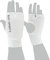 BAY Karatehandschuhe Training Light Karate Ju-Jutsu waschbar (weiß, S/M)