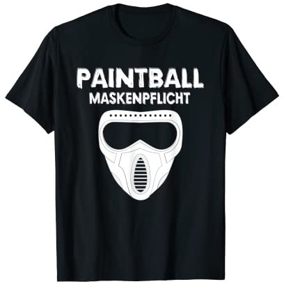 Maskenpflicht Softair Bekleidung Und Paintball Zubehör T-Shirt