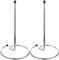 Luxshiny 2 Pcs Stainless Steel Decanter Drying Rack – Wine Carafe & Glass Dry Stand, Space-Saving Bar Accessory for Home, Restaurants, Hotels (Silver, 29.5cm)