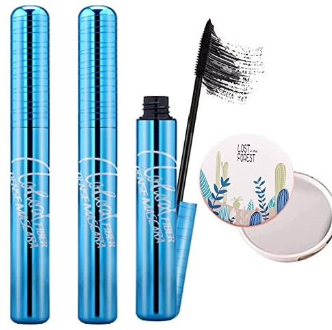 Prime Lash Mascara für ältere Frauen, Primelash Mascara für Senioren mit dünner werdenden Wimpern. Wasserdichte Wimperntusche (2PCS)