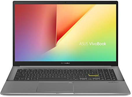ASUS VivoBook S15 S533 Ordinateur portable fin et léger, écran FHD de 15,6, processeur Intel Core i7-1165G7, RAM DDR4 16 Go, SSD PCIe 512 Go, Wi-Fi 6, Windows 11 Home, suppression du bruit AI, noir