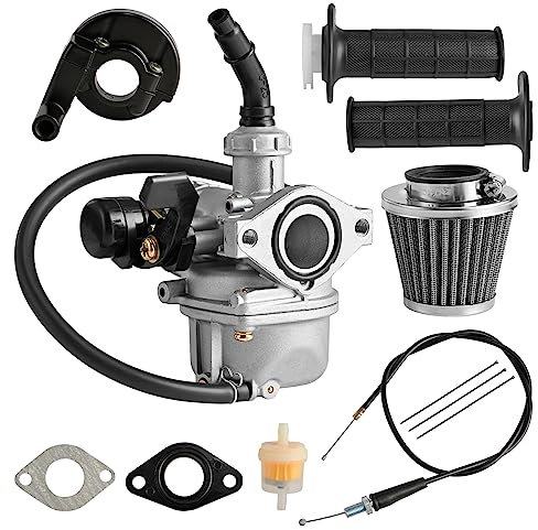Haporluk PZ19 Carburateur 50 cc 70 cc 90 cc 110 cc 125 cc pour quad chinois 4 temps ATV TaoTao Baja Go Kart Dirt Bike Pit Bike avec filtre à air de 35 mm
