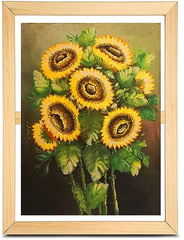 ARTIQO Leinwand-Keilrahmen zum Selbermachen, einfach zu montieren, Galerieverpackung, Ölrahmen-Kits, Leinwand, Holz-Keilrahmen, für Ölgemälde, Drucke, Malen nach Zahlen und Poster (50,8 x 71,1 cm)