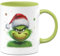 Tassenbrennerei Grinch Tasse - Kaffeetasse mit Spruch, Weihnachtstasse lustig - Weihnachts-Deko Anti-Weihnachten (Grün)