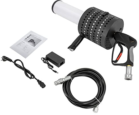 Nebelmaschine, Handgeführte Konfetti Maschine 7 Farben CO ₂ Konfetti Maschine Professionelle Konfetti für Party Hochzeit Bühne Konzerte Theater Weihnachten Halloween