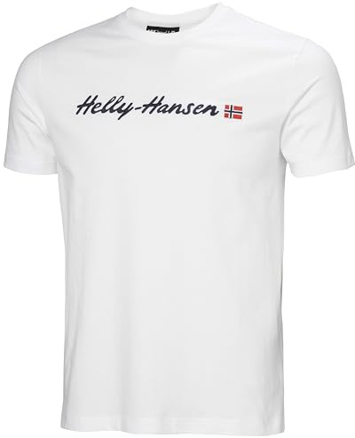 Helly Hansen Herren Core Graphic T 2.0, Weiß, S