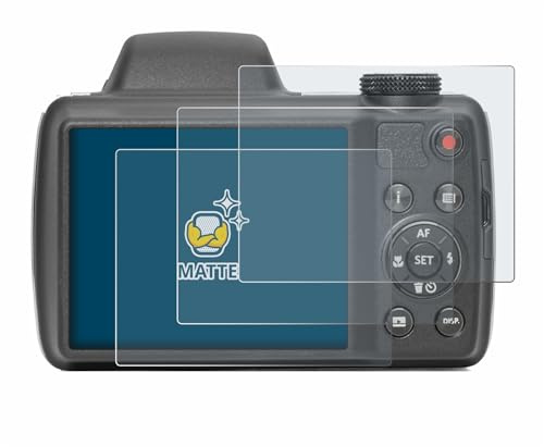 BROTECT Schutzfolie für Kodak Pixpro AZ528 | 6 Stück Entspiegelnder Displayschutz Made in Germany Matte Displayschutz-Folie Anti-Reflex Anti-Fingerprint Einfache Montage