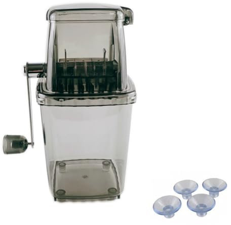 PEKKA Ice Crusher Manual Rotary Ice Crusher Cocktails Machine Ice-Cube Crushed Smoothies Ice Crusher Machine Home B