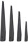 QUARKZMAN 4stk Morse Kegel Durchtreiber Schlüssel 265/225/190/140mm Karbonstahl Bohrfutter Hülse für Mt1-Mt2 Entfernt Morse Kegel Adapter