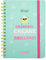 Mr. Wonderful Agenda Wonder 2025 Settimanale - Crederci, creare... e brillare! - Include 8 Fogli di Adesivi e Blocchetti di Note Adesive