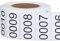 Lose Tombola 1-1000 Nummern Zahlen Aufkleber Tombola Lose Aufkleber 40 x 20 mm Konsekutiv Nummer Etikette Aufkleber Wasserdichte Nummer Inventar Aufkleber für Inventar Aufbewahrung Klassifikation