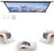 Projector Screen, 30 40 50 60 72 Projector Screen Manual Pull Down, 4K HD Retractable Movie Screen, 4:3/16:9 Portable Projection Screen For Home Theater Camping(Black 16:9,40in)