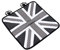 iplusmile Seidensitzkissen Mit Union Jack Muster Atmungsaktive Sitzmatte Für Auto Büro Und Zuhause Sommertauglich Und Komfortabel Universelle Passform