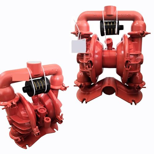 BINGNU Membranpumpe, T4 Druckluftbetriebene doppelte AODD-Pneumatikmembranpumpe T4/AAMAB/BNS/BN/BN/0014 1,5-Zoll-Pneumatikmembranpumpen Für Boote, Wohnmobile und Wassersysteme