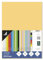 Kangaro - Tonpapier Dunkel Chamois DIN A4-160g/m² FSC mix – 50 pack - Briefpapier Bastelpapier DIY