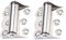 NUOBESTY Bisagras Plegables De 2 Piezas Para Armarios De Cocina Bisagras Para Puertas Bisagras Para Armarios De Cocina Bisagras Para Persianas Plegables Bisagras Para Muebles