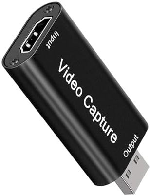 Game Video Capture Card USB 2.0 to HDTV 1080P 30Hz Recorder Game Camcorder Live Streaming Low Latency Converter Card for PC