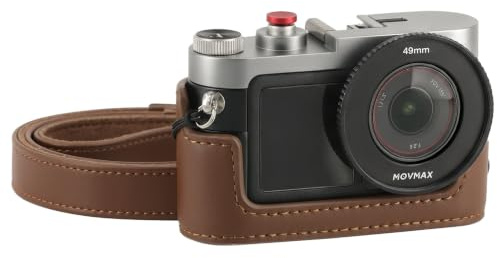 Vaxis Vintage Cage for DJI Action 5 Pro with Ergonomic Handle | Retro aluminum frame with cold shoe & 1/4 mount.