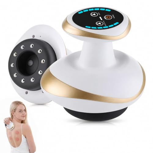 Celluviaa Gerät, Celluviaa/Vacuvia Cellulite-Behandlung, 4-in-1 – Vakuum Massagegerät mit Wärmetherapie zur Cellulite-Reduktion