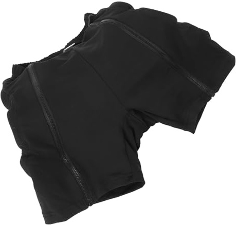 Generic Höftskyddsbyxor med Förtjockad Svamp för Barn 3D-höftskydd för Rumpskydd för Utomhusskidåkning, Andningsbar Passform för Skidbyxor för Barn (XL)