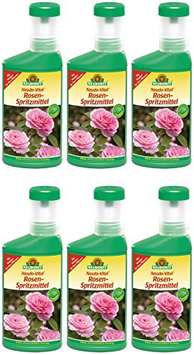 6 x 250 ml Neudorff Neudo-Vital Rosen-Spritzmittel