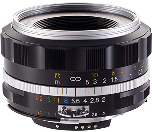 Voigtländer 40mm f2 SL II-S Nokton Nikon Fit Silver Lens [VGTBA229J]